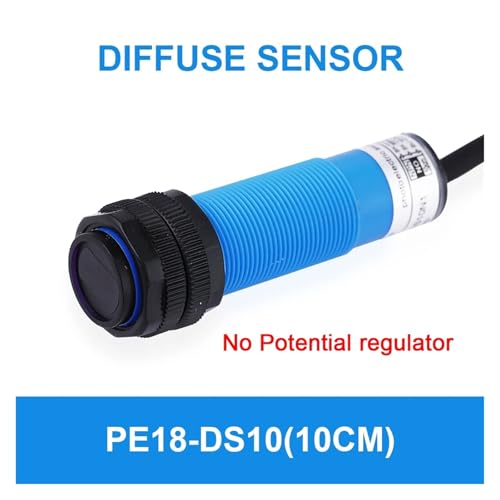 Capteur de proximité PE18 M18 optique diffuse 10 cm AC NO