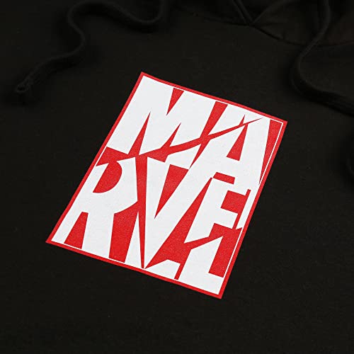Sweat Marvel à capuche avec imprimé Block Break Cotton Soul noir taille L - 4