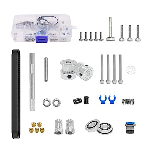 CalmGeek 3D Printer Accessories Voron M4 Extruder Kit Compatible with Voron M4 3D Printer Includes GT2 20T Pulley M3 BHC