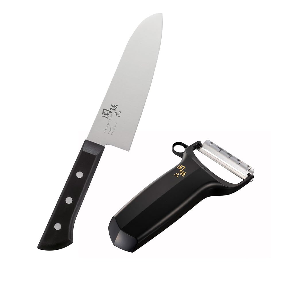 Amazon | 関孫六 わかたけ三徳＆ピーラーセット RC5073 貝印 (X879