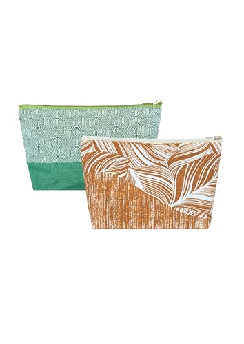 Image of Greencraft Makeup Pouch for Women | Multipurpose Pouch for Travel Carry Cute, Carry Smart & Your Daily Companion, Everywhere - Multicolor