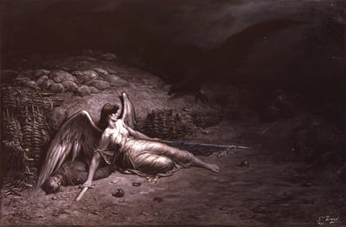 Peinture murale oiseau noir de Russie sublimez votre salon style Gustave Doré
