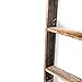 BarnwoodUSA Rustic Reclaimed Old Wooden Bookcase 5 Foot Ladder