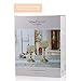 VINCIGANT 2 PCS Gold Crystal Cylinder Candle Holders for Anniversary Celebration Table Centerpieces,Gifts Boxed 10 Inches Tall