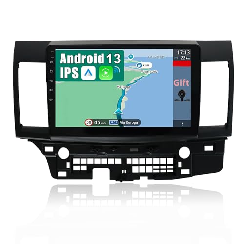 YUNTX Android 13 Autoradio Radio mit navi für Mitsubishi Lancer(2008-2016):