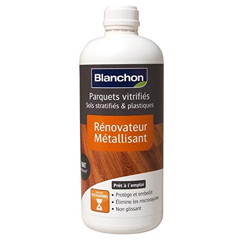 BLANCHON - Rénovateur parquets vitrifiés Métamat ,1 litre,Mat Cover