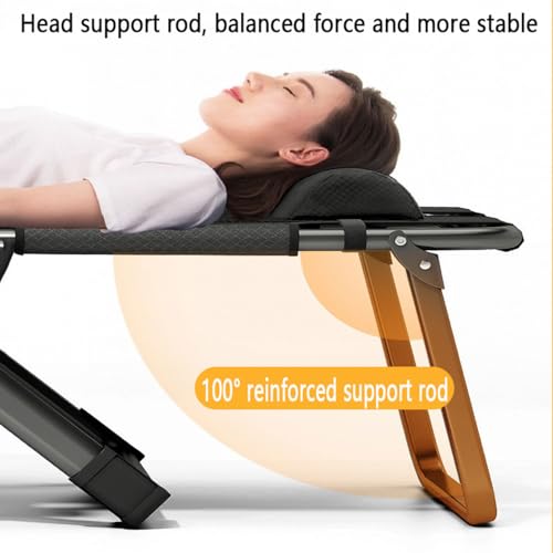 Chaise longue d'extérieur robuste contre le mal de dos pour relax de jardin - 6