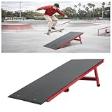 Gelacie 39.53In Skate Grind Rail - Portable Skateboard Rail for Grinding,