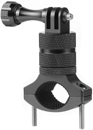 Aluminum Alloy Bicycle Mounting Bracket Bicycle Clip For Action Camera(Black)