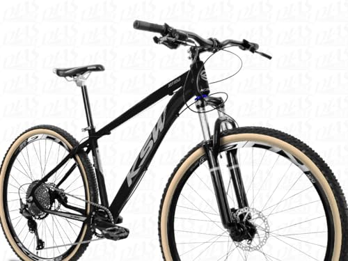 bicicleta Aro 29 KSW XLT 100 em Aluminio 1x12v Pedivela Single coroa Unica Catraca Cassete 11/50 Den