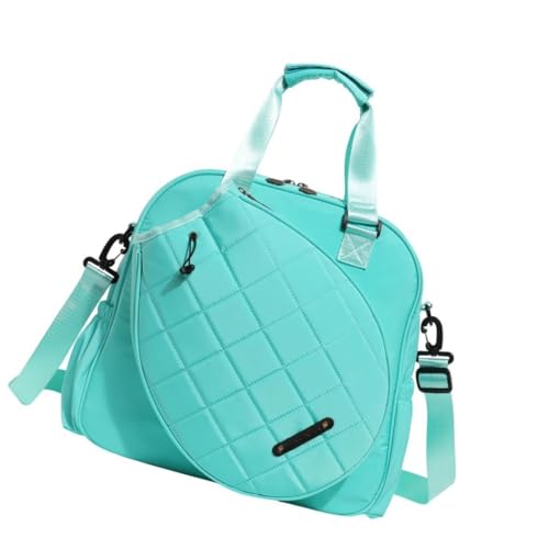 FytStycale Racket Bag for Tennis and Badminton with Holder for Water Bottle, Green