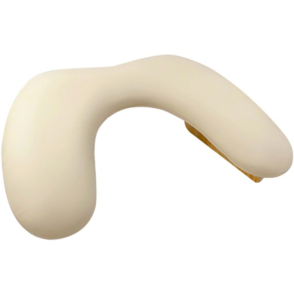 Cuscino poggiabraccia per manicure, Nail Hand Pillow Non-Slip Arm Rest Manicure Cushion Multicolor 18.31x12.2x2.44in(Milk Tea Color)
