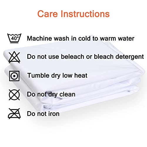 Bedecor Standard Pillow Protector With Zipper 4 Pack,Waterproof Pillow Covers Encasement Smooth Dust Proof With Breathable Holes Allow Air To Circulate #TOP4