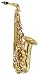P. Mauriat SYSTEM-76AGL Alto Sax, Gold Lacquer with Case
