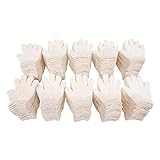 軍手工房 幼児用（幼稚園生〜）120双入 こども用軍手 のびのび綿素材 生成 芋掘り/キャンプ/バーベキュー/DIY/アスレチック 編み目の細かい13ゲージ [日本製] [009-120P]