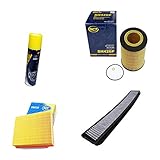 Original Filteristen Innenraumfilter, SCT Luftfilter, Ölfiter und Cockpitreiniger als Geschenk