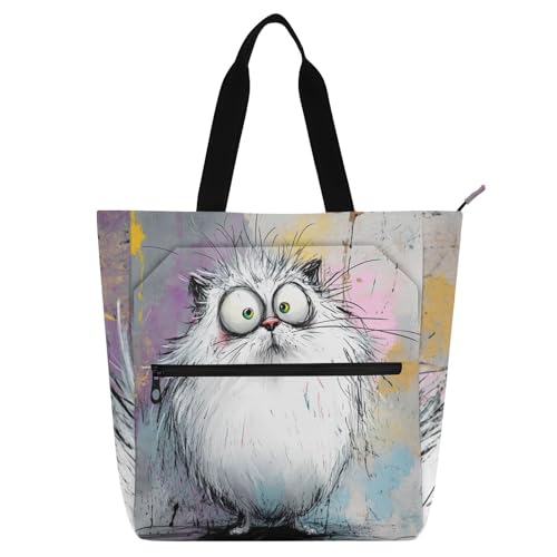 Bolsa de mano con bolsillo externo con cremallera y diseño animado para actividades de niños