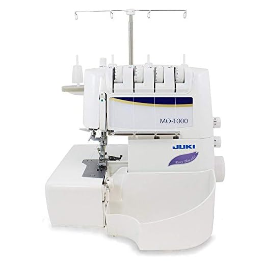 Juki MO-1000 Serger, Push Button Jet Air Looper Threader,purple
