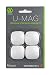 U Brands Signature Dry Erase Board Magnets, 4-Count