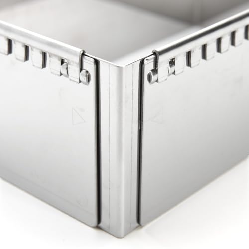 Marco inox extensible De Buyer 3013.21 rectangular de 21,5x11,5x7,5 cm 4