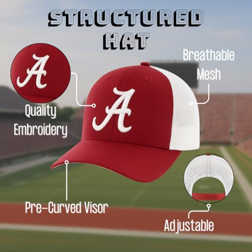 Gorra trucker ajustable malla Alabama miniatura 4