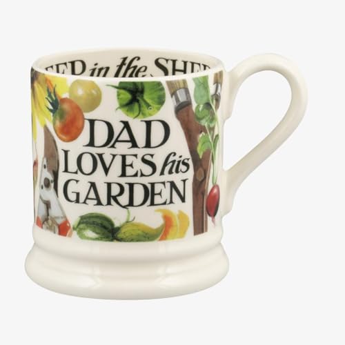 Emma Bridgewater Dad Loves His Garden 1/2 Pint Mug Gift Fathers Day