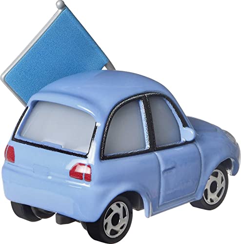 Disney Cars Toys Die-Cast Matthew True Blue Mccrew, 1:55 Scale Fan Favorite Character Vehicle For Racing And Storytelling Fun, Gift For Kids Ages 3 Years And Older, Multicolor, (Hfb43) #TOP1