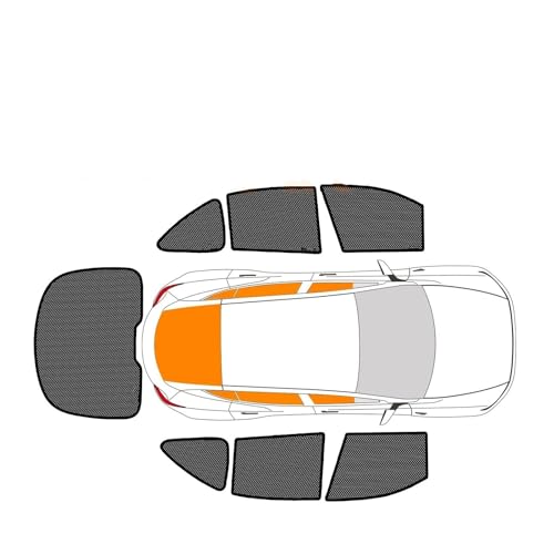 Rideau magnétique Genesis GV80 SUV protection sur mesure 7 pièces