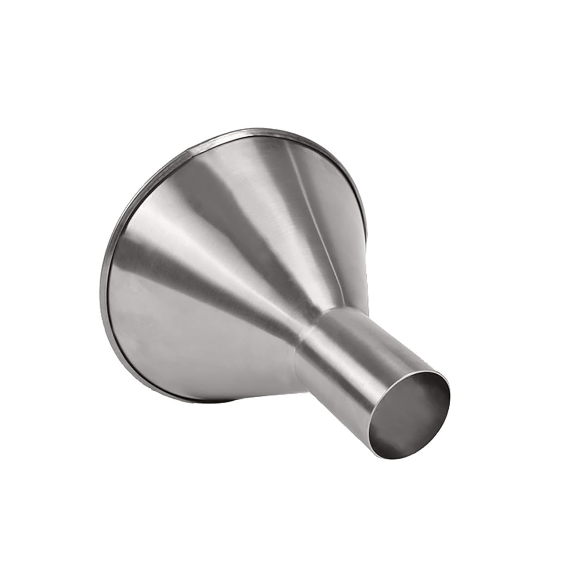 Embudo cónico de Acero Inoxidable 304 Engrosado 2cm-8cm Embalaje de Gran diámetro,12cm