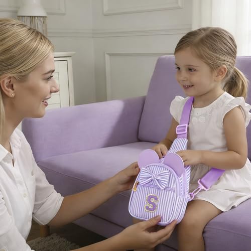 Image of Initial Purse for Girls Kids,Birthday Gifts for 3-8 Years Old