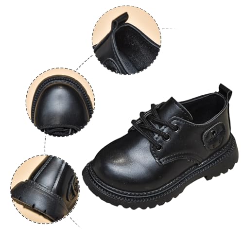 Boys Sneakers for Active Kids Comfortable Athletic Footwear Perfect for School and Play Durable Supportive Shoes (Black, 28 Little Child)2