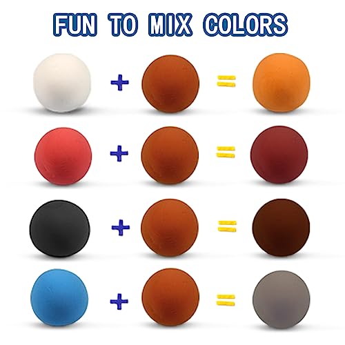 iFergoo Air Dry Clay, Ultra Light Modeling Clay, Magic Clay DIY Creative Modeling Dough - Image 4