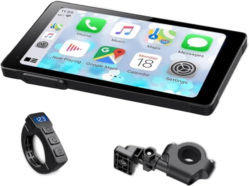 超薄型+USB給電可能】ニコマクNikoMakuバイク用スマートモニター