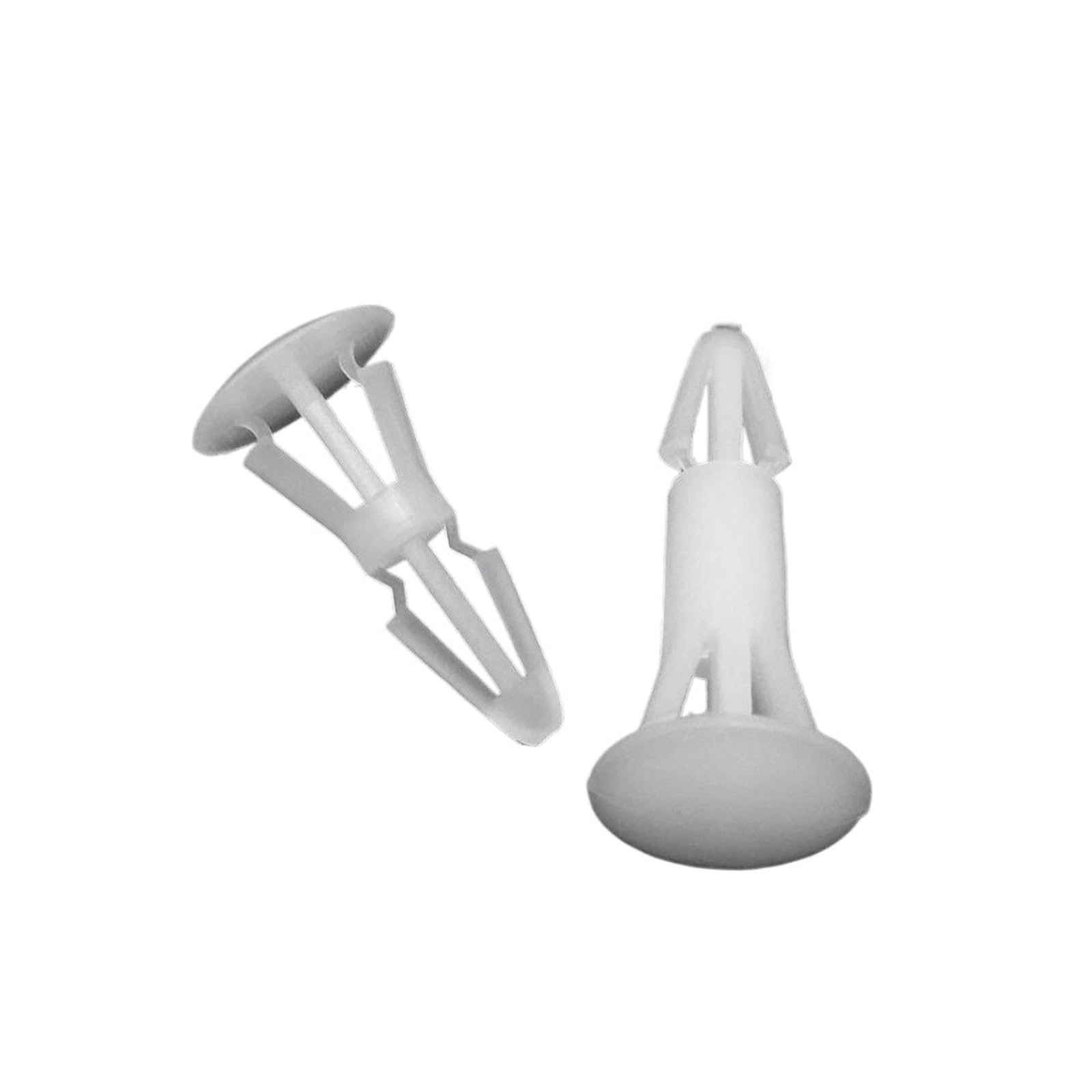 Idomin 100X Nylon Plastic Standoff Spacer Rivet Push in Lock Clip Fixed Support PCB Circuit Board for 3-4mm 4.5-5.5mm Hole Chassis(Size:RC-3)