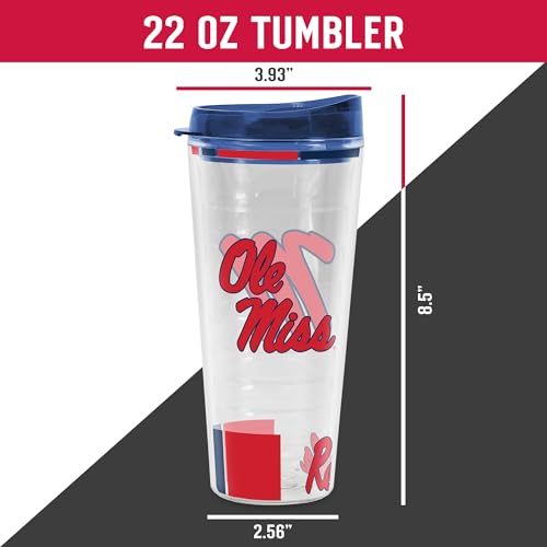 Image of Rico Industries NCAA Double Wall Tritan Tumbler 16oz or 22oz
