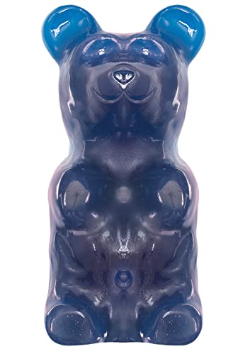 Osito gomoso gigante 5 libras sabor frambuesa azul miniatura 1