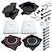 2024 Upgraded For HP60/80 Air Pump Rebuild Complete Kit Compatible with Hiblow For HP 80, For HP 60 Aerators