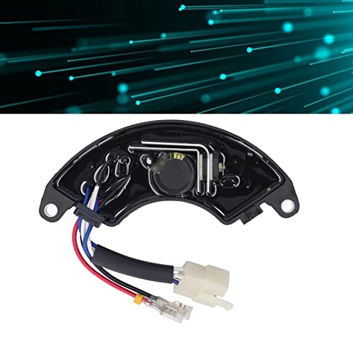 Monofásico 6 Fios Estabilizador de Tensão 8KW Gerador AVR Universal Power Gasolina Com Controle Elet