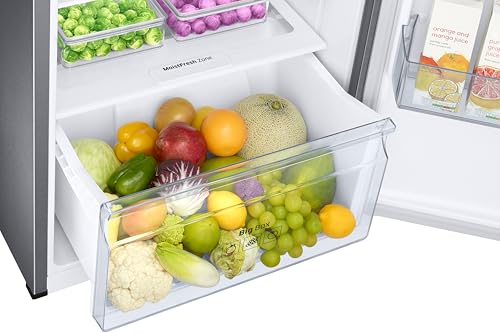 Image of Samsung 301 L, 2 Star, Convertible 5-in-1 Digital Inverter with Display Frost Free Double Door Refrigerator (RT31H4522S8 /HL, Silver, Light DOI Metal, 2026 Model)