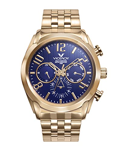 Montre Viceroy Magnum 471195-97 homme acier bleu le cadeau idéal pour marquer un événement