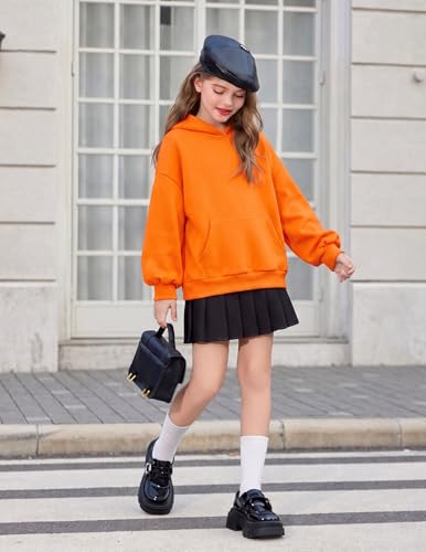 Image of Arshinet Girls 2 Piece Outfits Oversized Sweatshirt and Sweatpant Sweatsuit