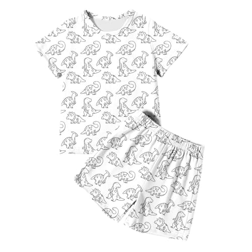 Vestidos de niña de 8 años Conjunto de pijama y batas cómodos para niñas, perfecto para actividades al aire libre y casuales, para niños de 2 a 12 años. Pijama Impreso Vestido De Invierno Chica