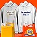 Tide Liquid Laundry Detergent, Original Scent, 125 fl oz, 100 Loads, Boosted Clean Even in Cold Water with Concentrated Washing Soap