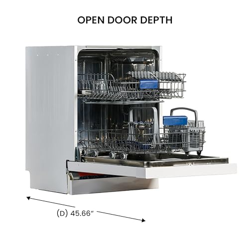 Equator Advanced Appliances 82 Equator 24 In Dishwasher 14 Place+Wine Rack 3.4G Quiet 51 Db 110V E-Star Ada In White thumb #3