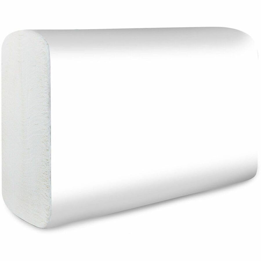White Multifold Hand Towels, 250 Sheets Per Pack, 16 Packs (4,000 Total) – 1-Ply Embossed Absorbent Paper Towels for Commercial Restroom, Office, Restaurant & Janitorial Use