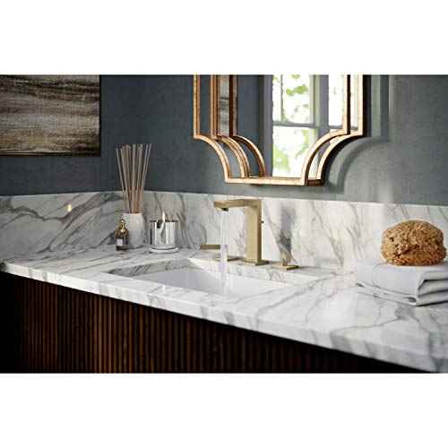 Symmons Slw-3612-Bbz-1.0 Duro Widespread 2-Handle Bathroom Faucet With Drain Assembly In Brushed Bronze (1.0 Gpm) #TOP2
