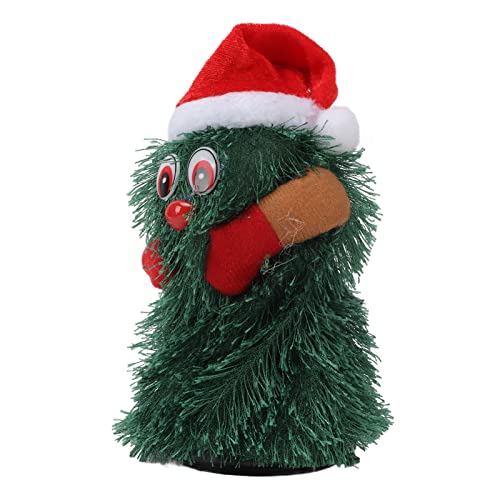 Árvore de Natal Giratória Musical para Entretenimento, Com Formato de Planta e Material de Algodão P