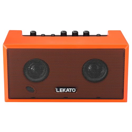 LEKATO mini guitar amplifier with clean overdrive 5W
