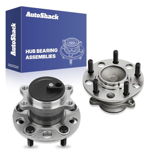 AutoShack Rear Wheel Hub Bearing Assemblies Left & Right with ABS Replacement for 2007-2017 Jeep Patriot 2007-2017 Jeep Compass 2008-2014 Dodge Avenger 2011-2014 Chrysler 200 2-PC Set