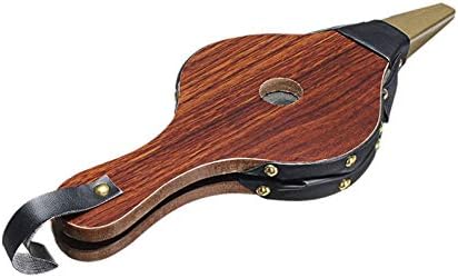 Soffietto Per Camino In Legno - Soffiatore Manuale Con Ugello In Pelle - Per Accendere Fuochi E Barbecue (Colore Marrone) - Foto 6